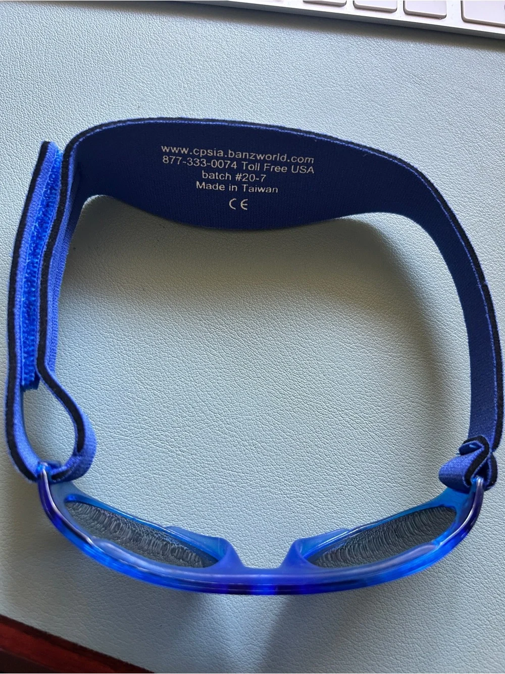 Banz Baby Blue Sunglasses with Strap